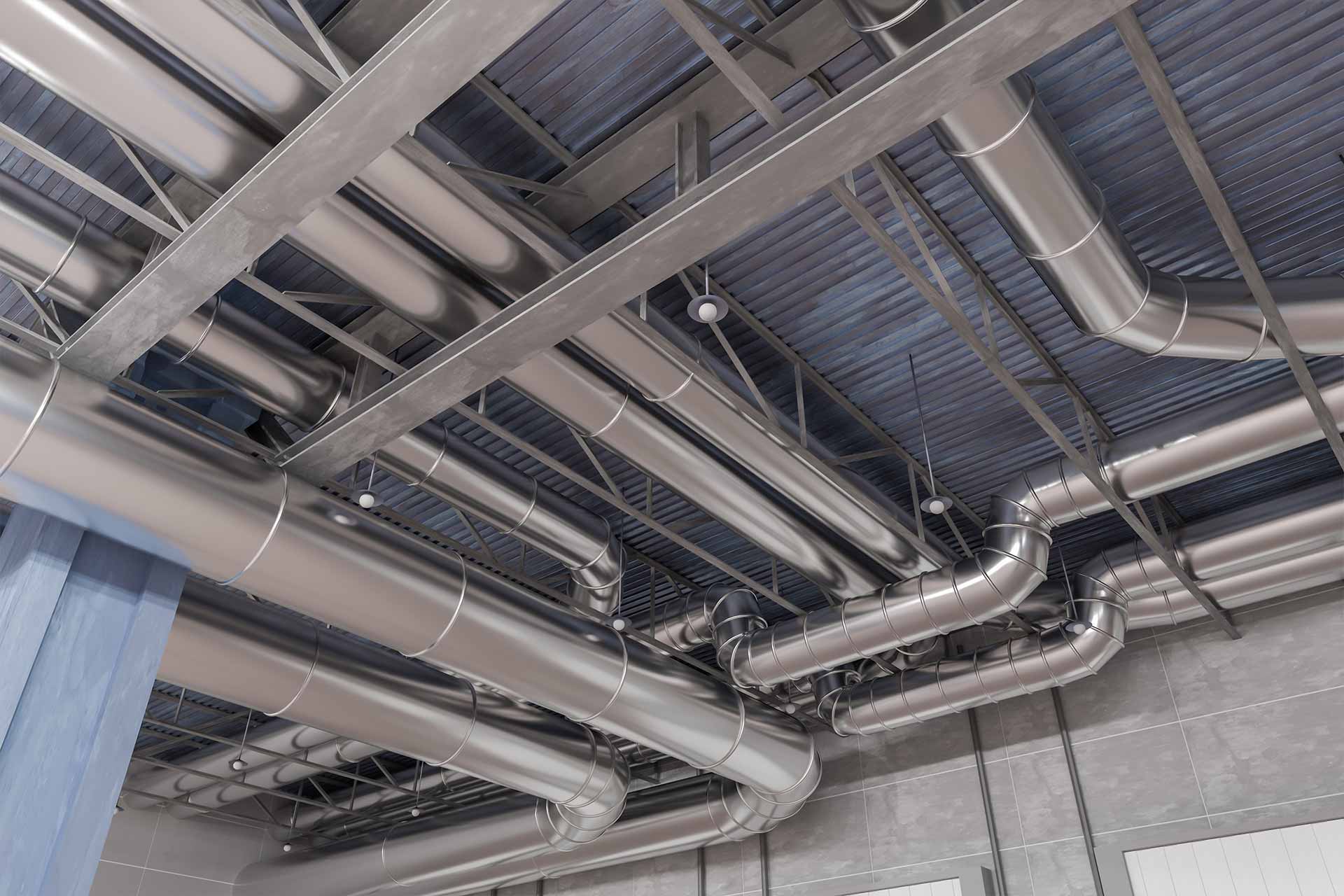 Custom ductwork installation